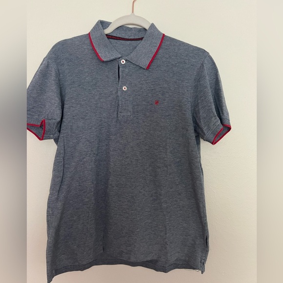 Carolina Herrera men's gray polo Shirts - Main Image